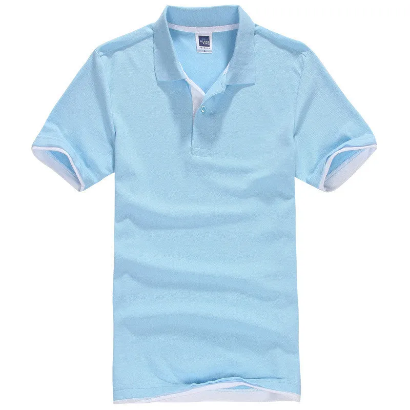 New 2016 Men's Brand Polo Shirt For Men Designer Polos Men Cotton Short Sleeve shirt Brands jerseys golftennis Free Shipping