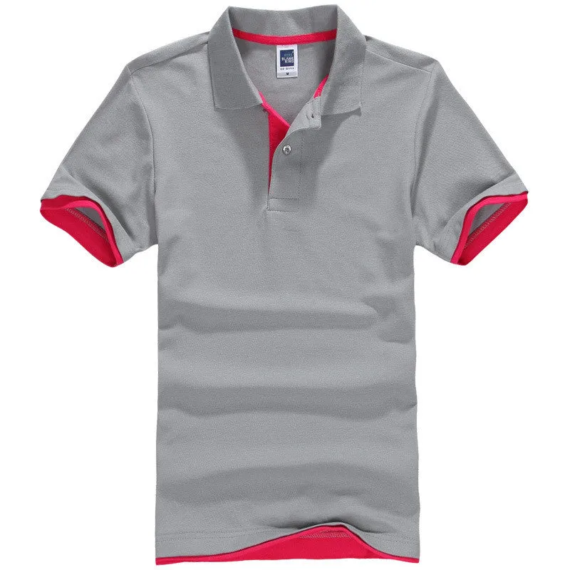 New 2016 Men's Brand Polo Shirt For Men Designer Polos Men Cotton Short Sleeve shirt Brands jerseys golftennis Free Shipping