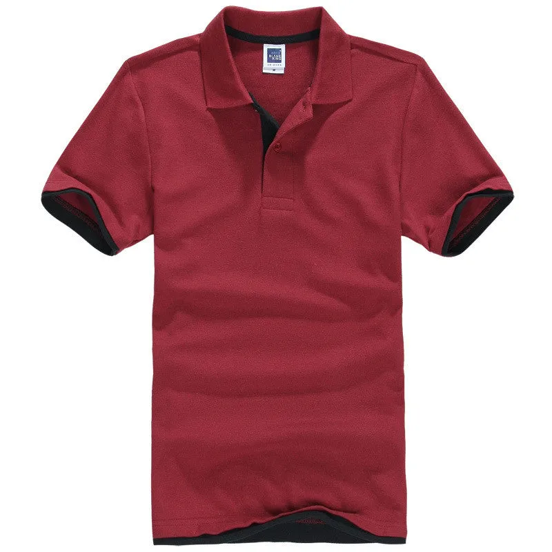 New 2016 Men's Brand Polo Shirt For Men Designer Polos Men Cotton Short Sleeve shirt Brands jerseys golftennis Free Shipping