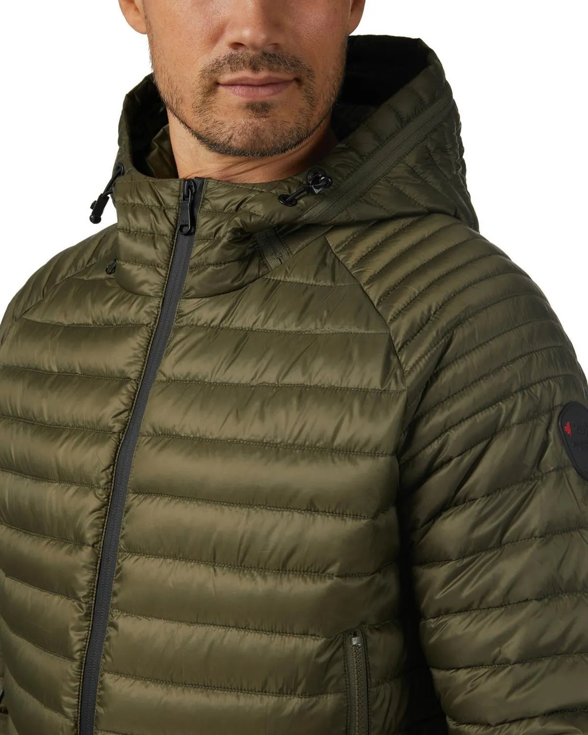 Sure! Heres an optimized title for the product:

Mens Military Green Walcott Lightweight Packable Hooded Puffer Jacket by Pajar