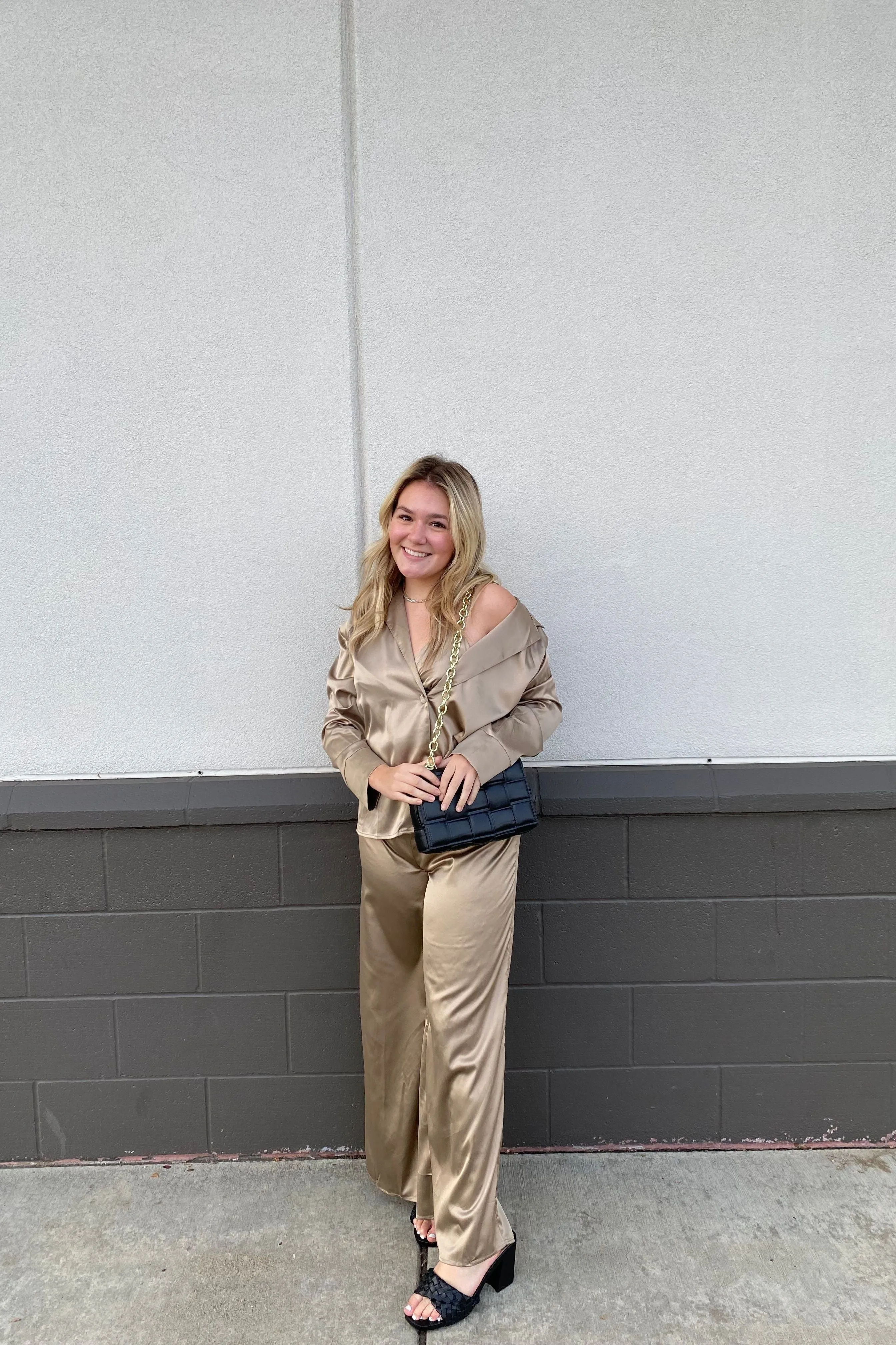 Positively Alluring Pants - Tan