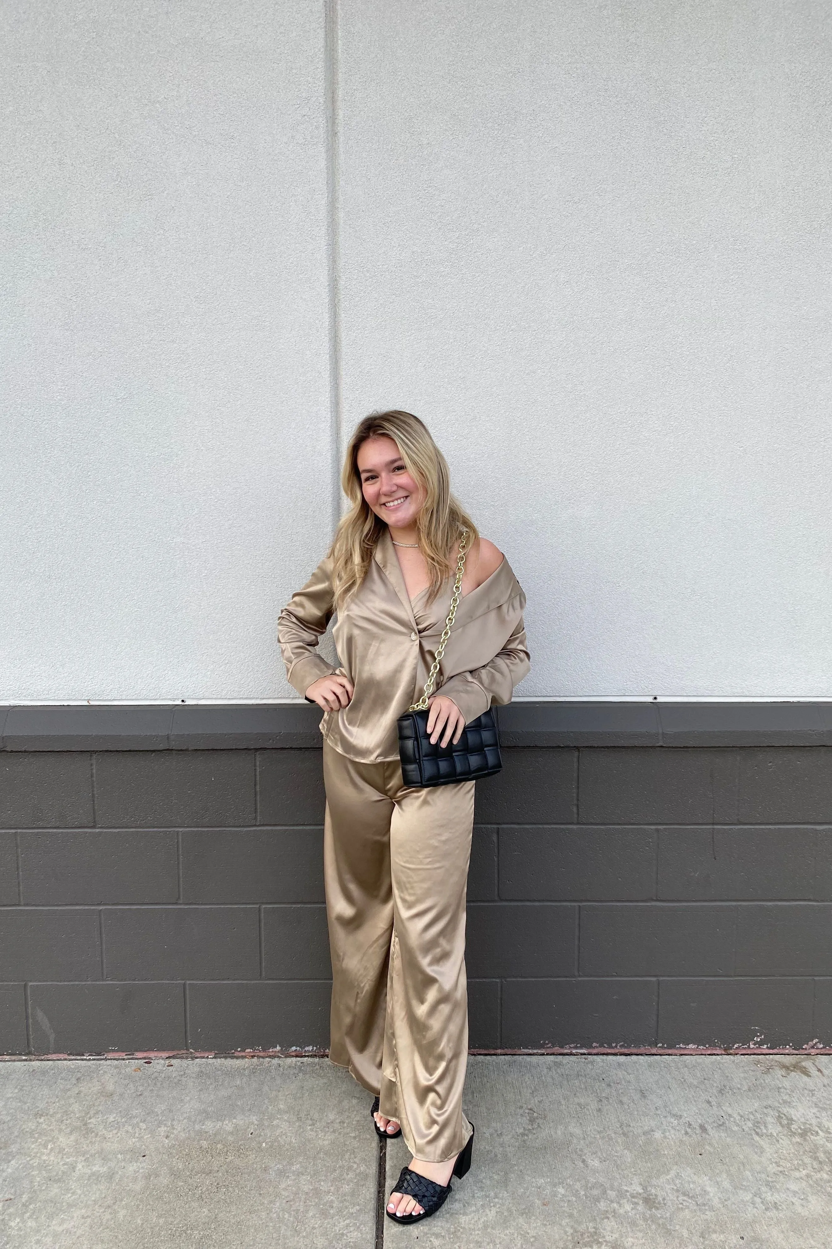Positively Alluring Pants - Tan