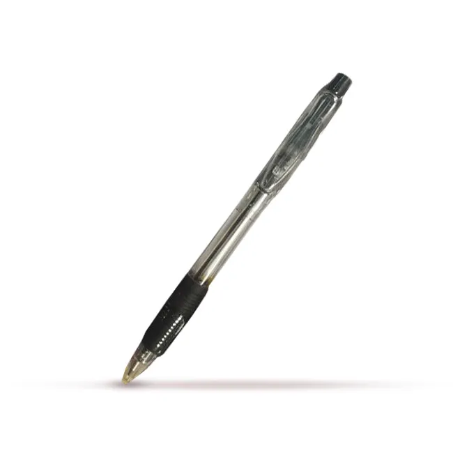 Poundium Ballpoint Pens Assorted Colours 10 Pack