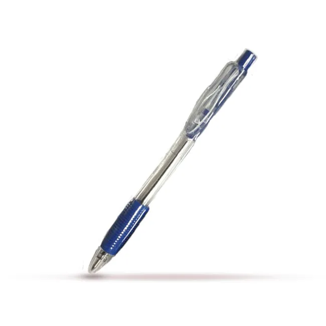 Poundium Ballpoint Pens Assorted Colours 10 Pack