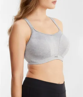 Power Underwire Sports Bra - Grey Marl