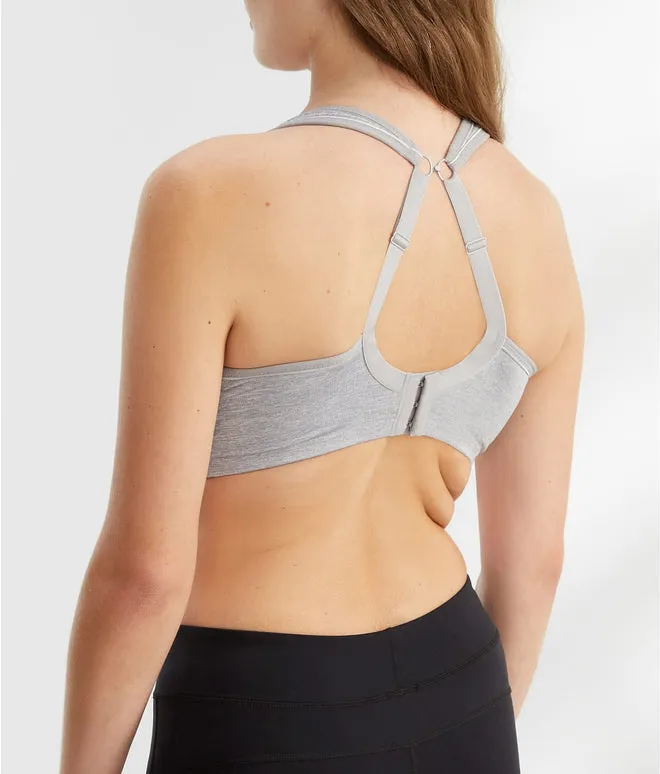 Power Underwire Sports Bra - Grey Marl