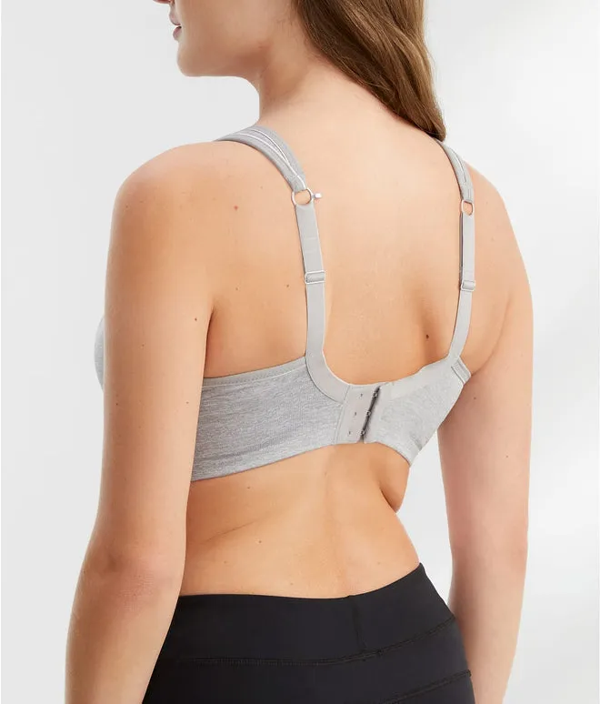 Power Underwire Sports Bra - Grey Marl