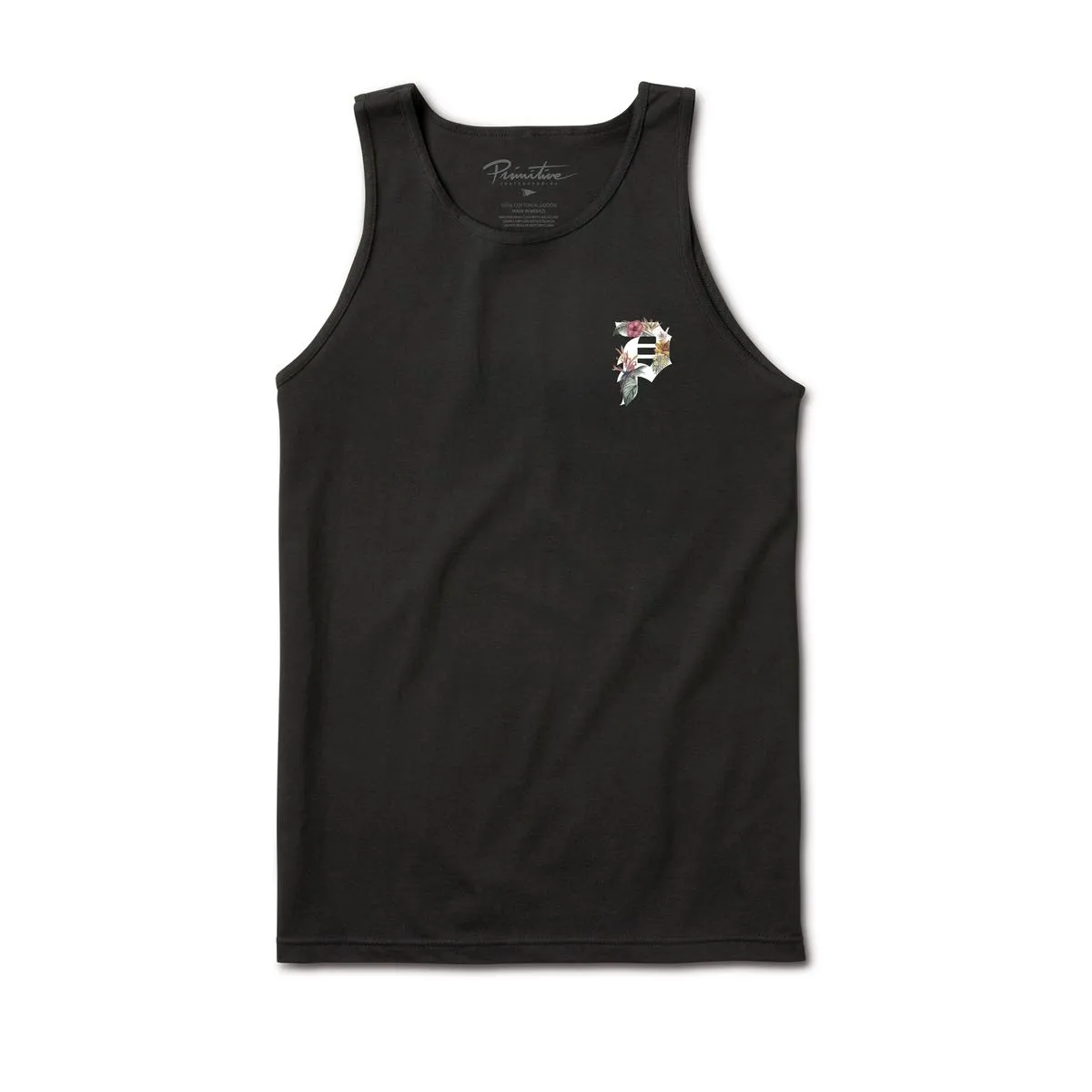 Primitive Dirty P Tropics Black Tank Top