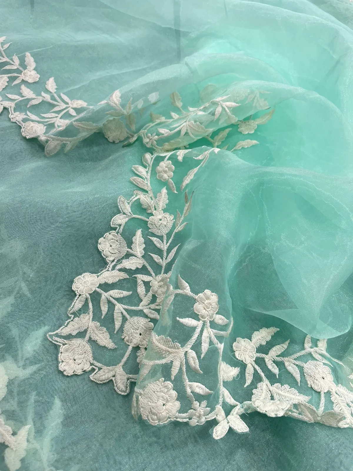 Pure Organza Silk Blouse