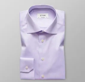 Purple Signature Twill Shirt