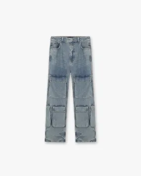 R3Ca Cargo Denim - Blue