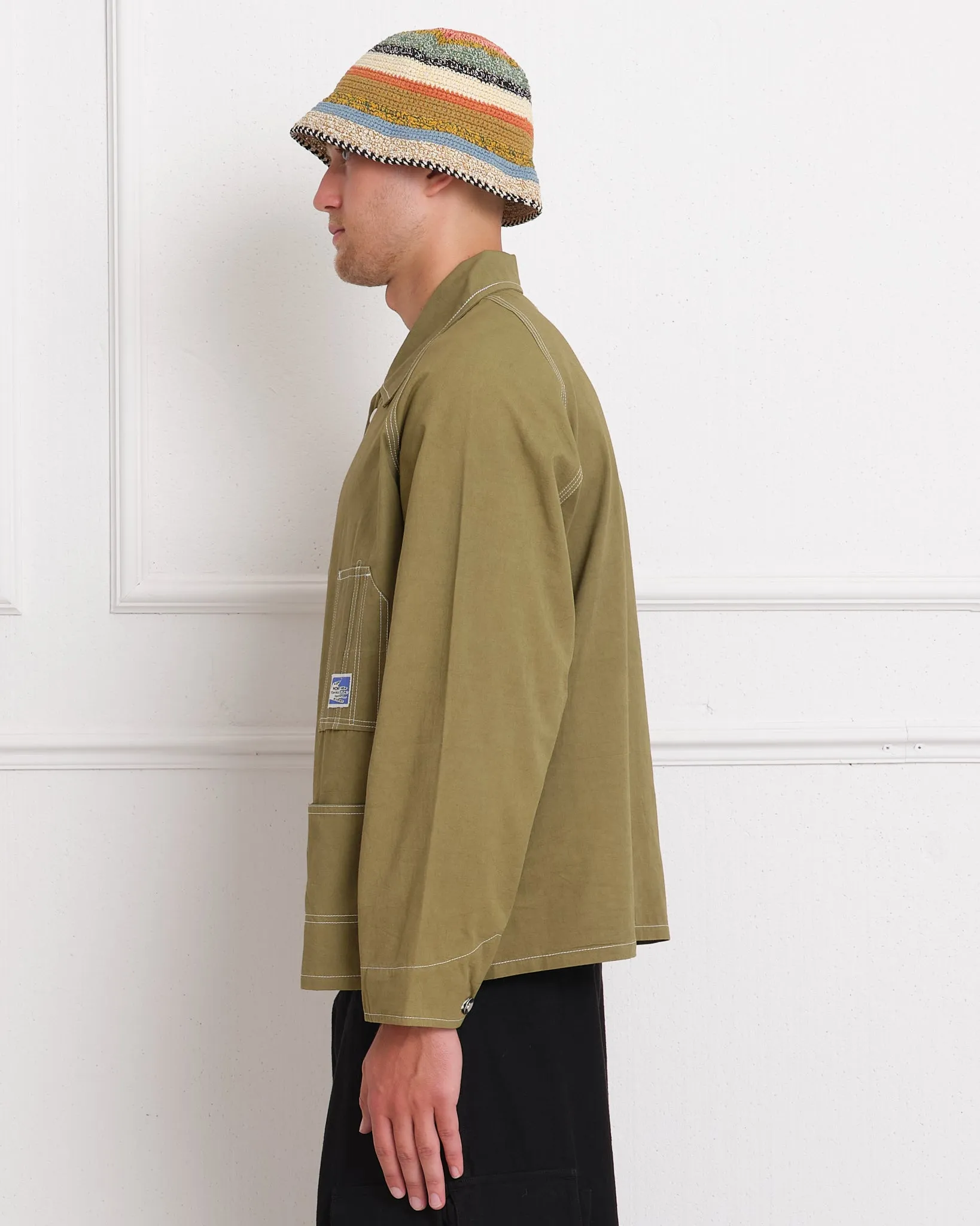 Railroad Jacket - Olive Wonky-Wear