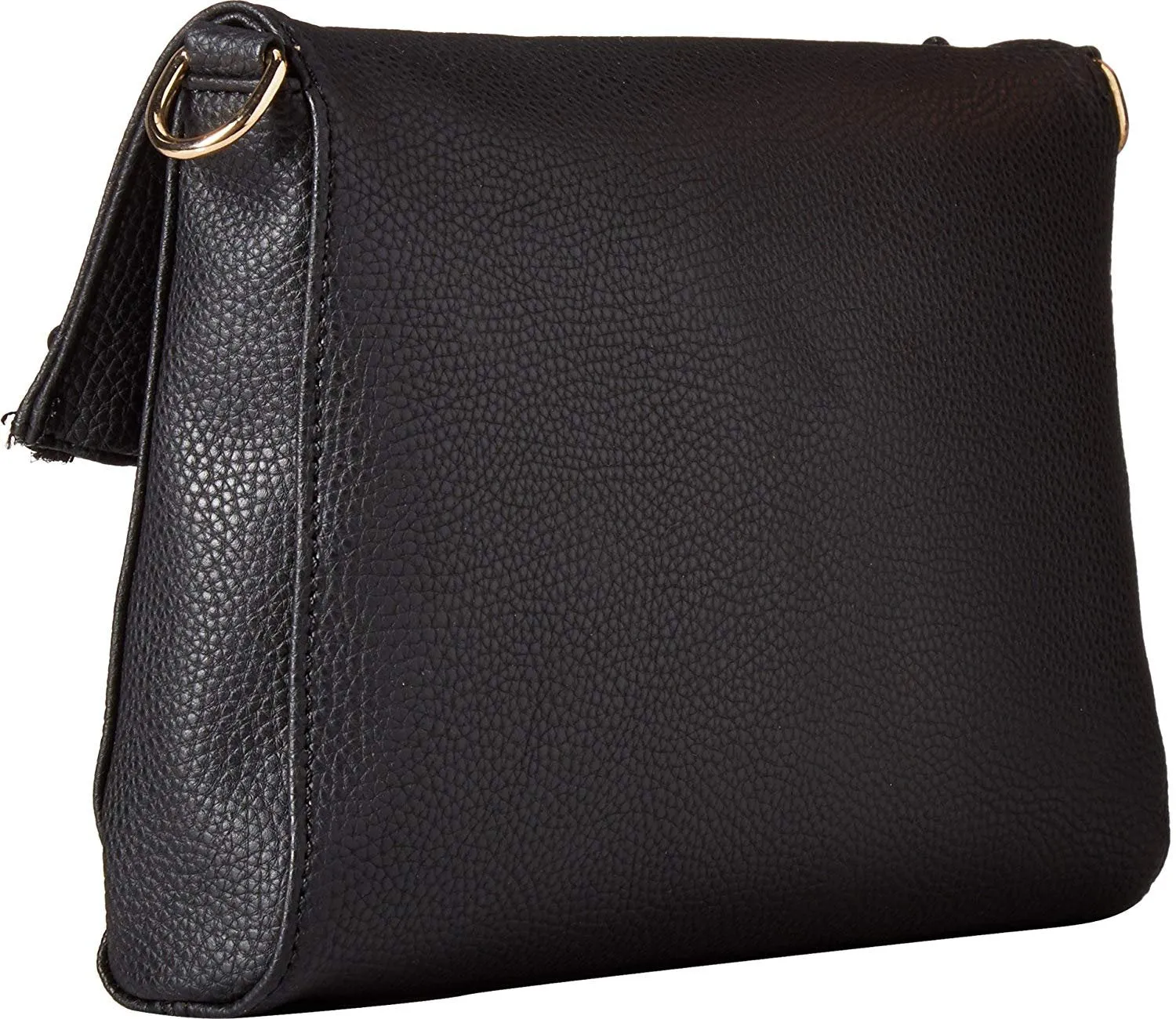 Rampage Womens Stud Tunnel Flap Crossbody