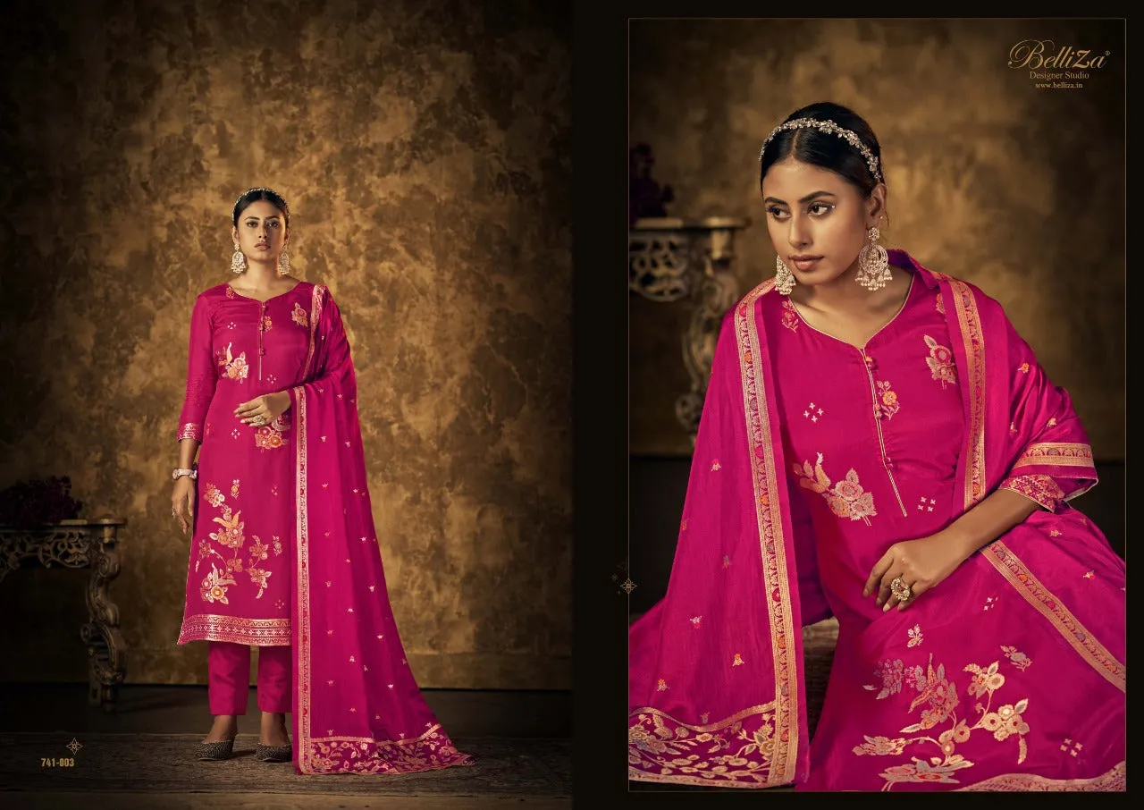 SAARANG JAQUARD DESIGNER SUIT COLLECTION