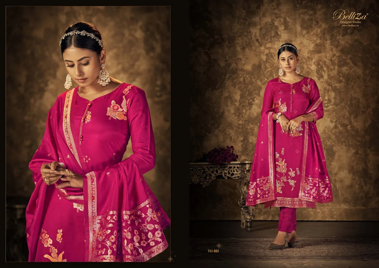 SAARANG JAQUARD DESIGNER SUIT COLLECTION