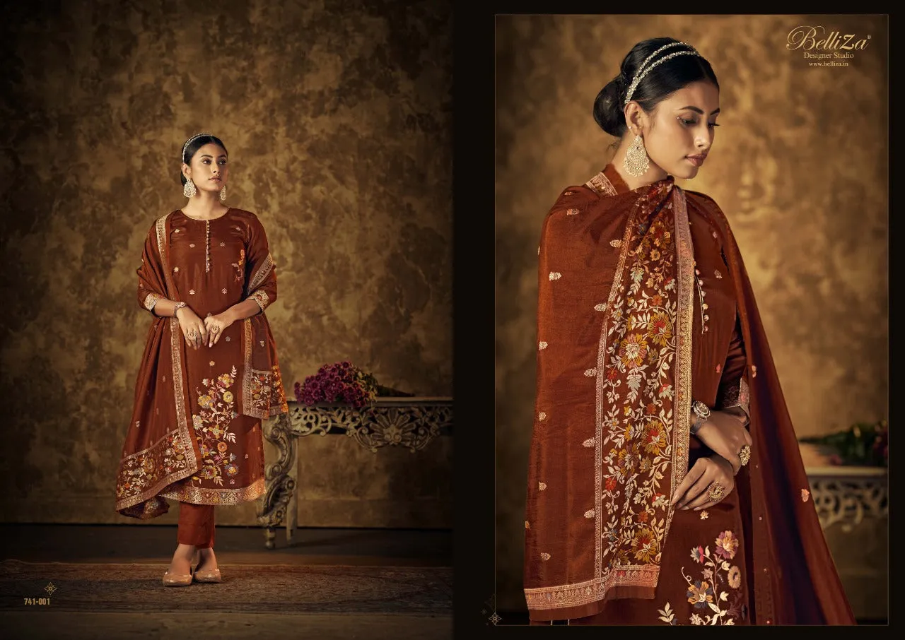 SAARANG JAQUARD DESIGNER SUIT COLLECTION