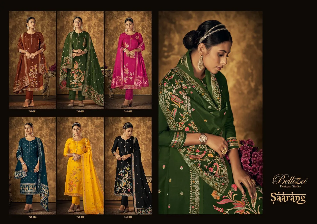SAARANG JAQUARD DESIGNER SUIT COLLECTION