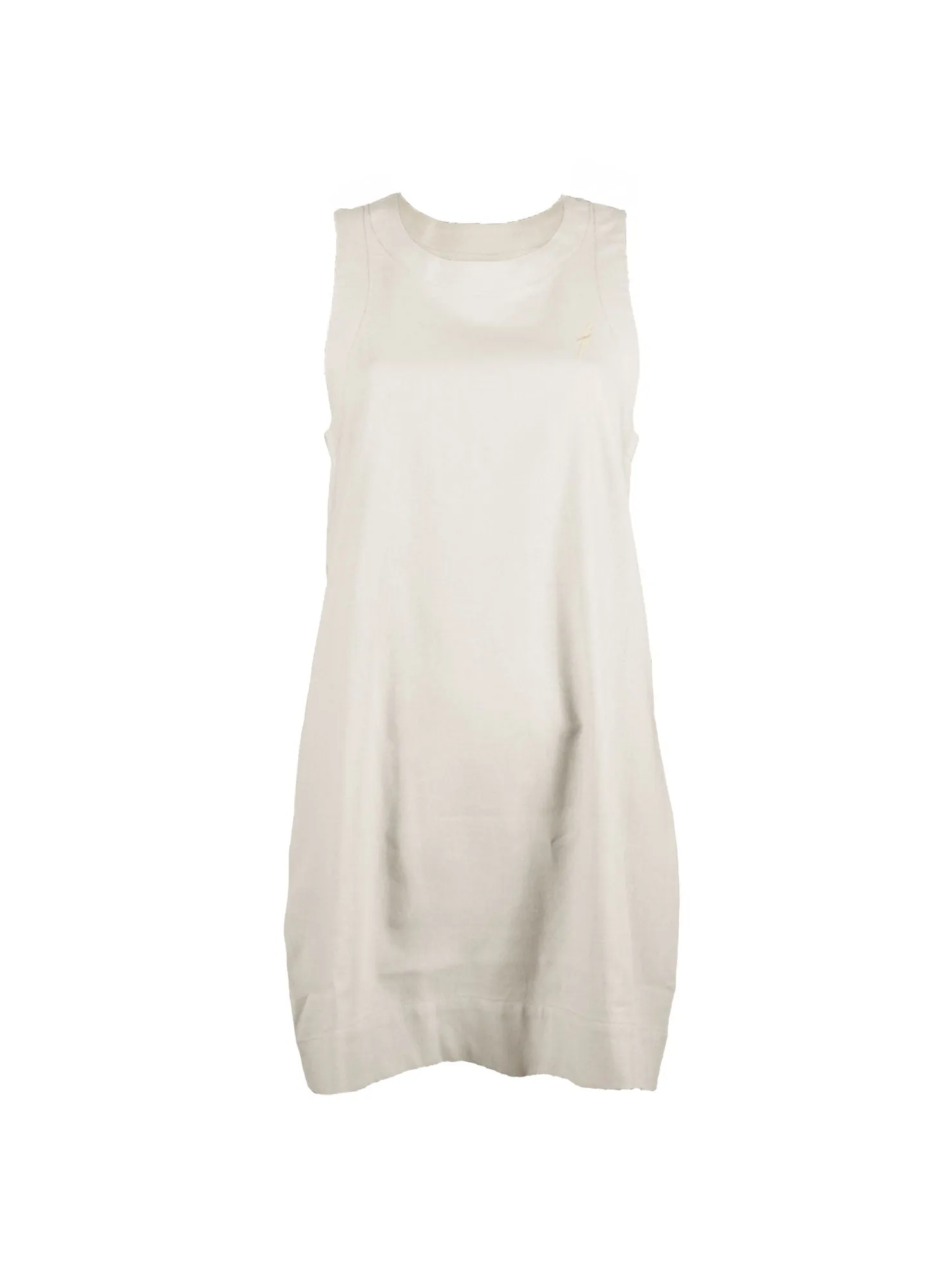 SHORT DRESS WITH ROUND COLLAR