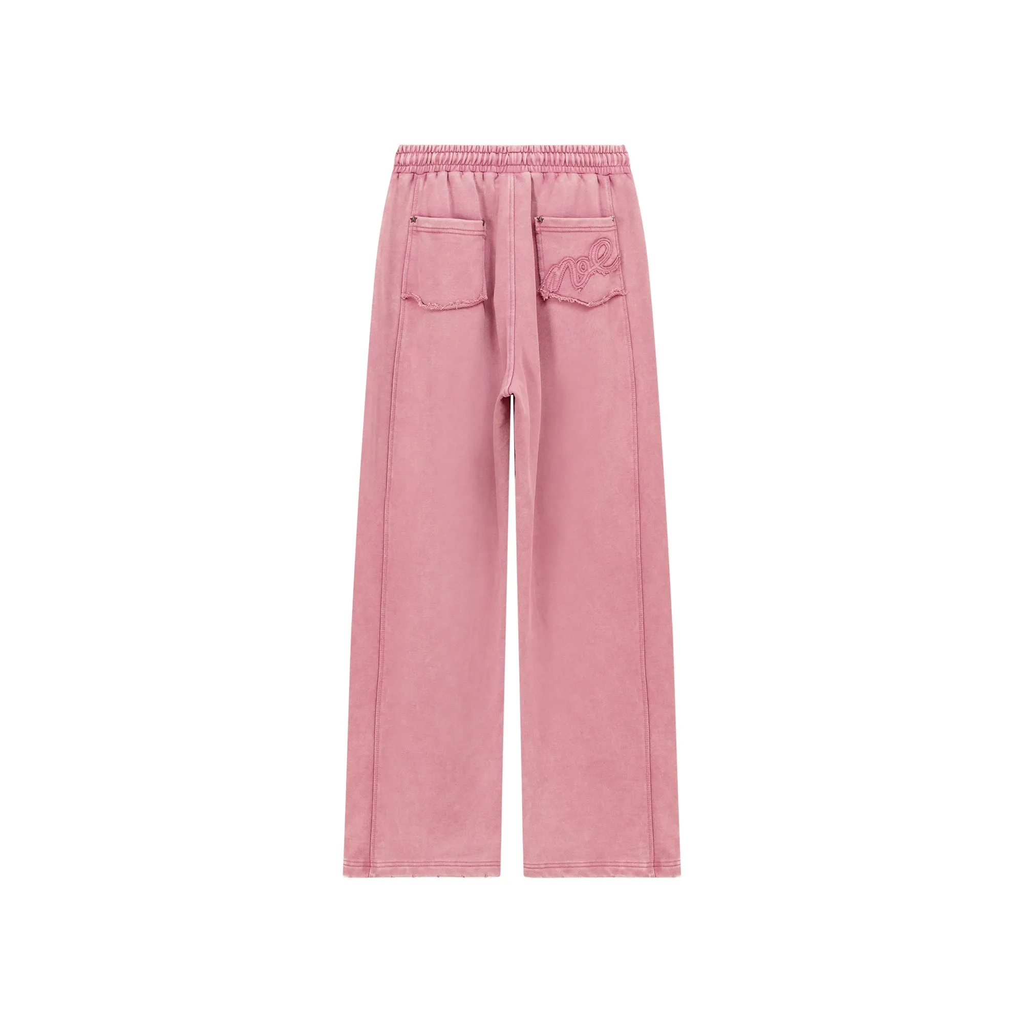 Simple Wide Casual String Pants