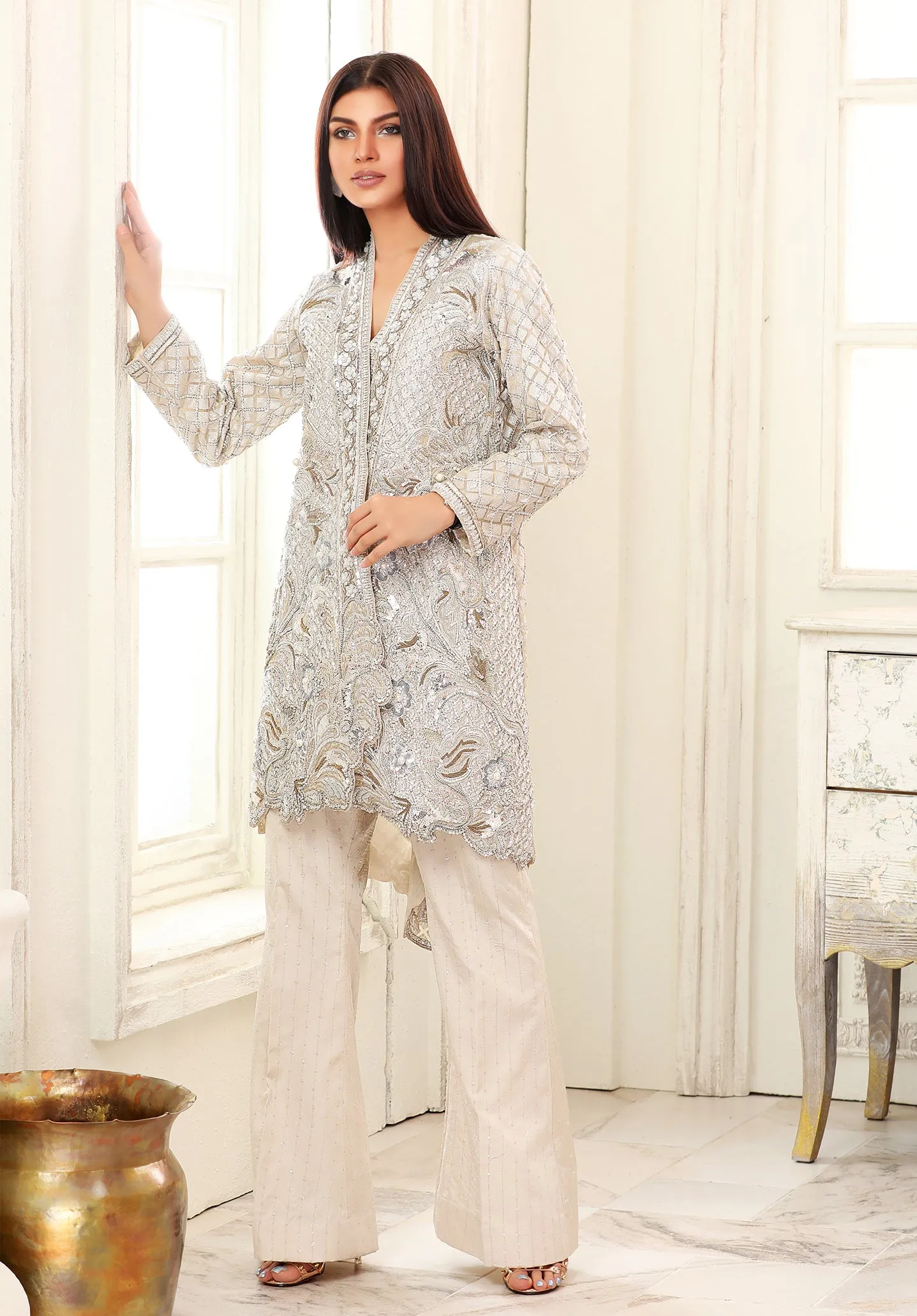 (SKU-1004)-3 PIECE ATTIRE (Jacket Slip & Pant)