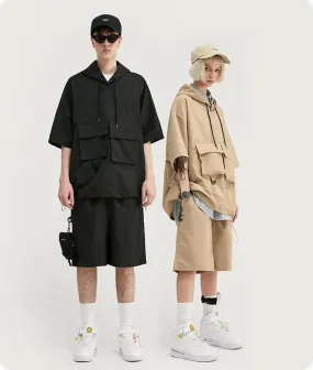 Street three-dimensional pocket sports shorts