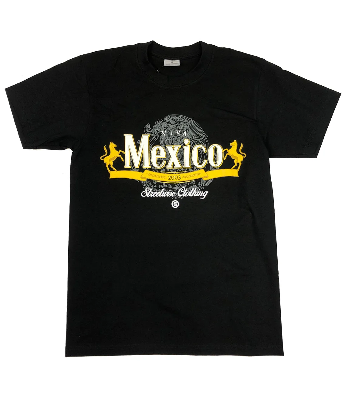 Streetwise Gear Viva Mexico Black T-Shirt