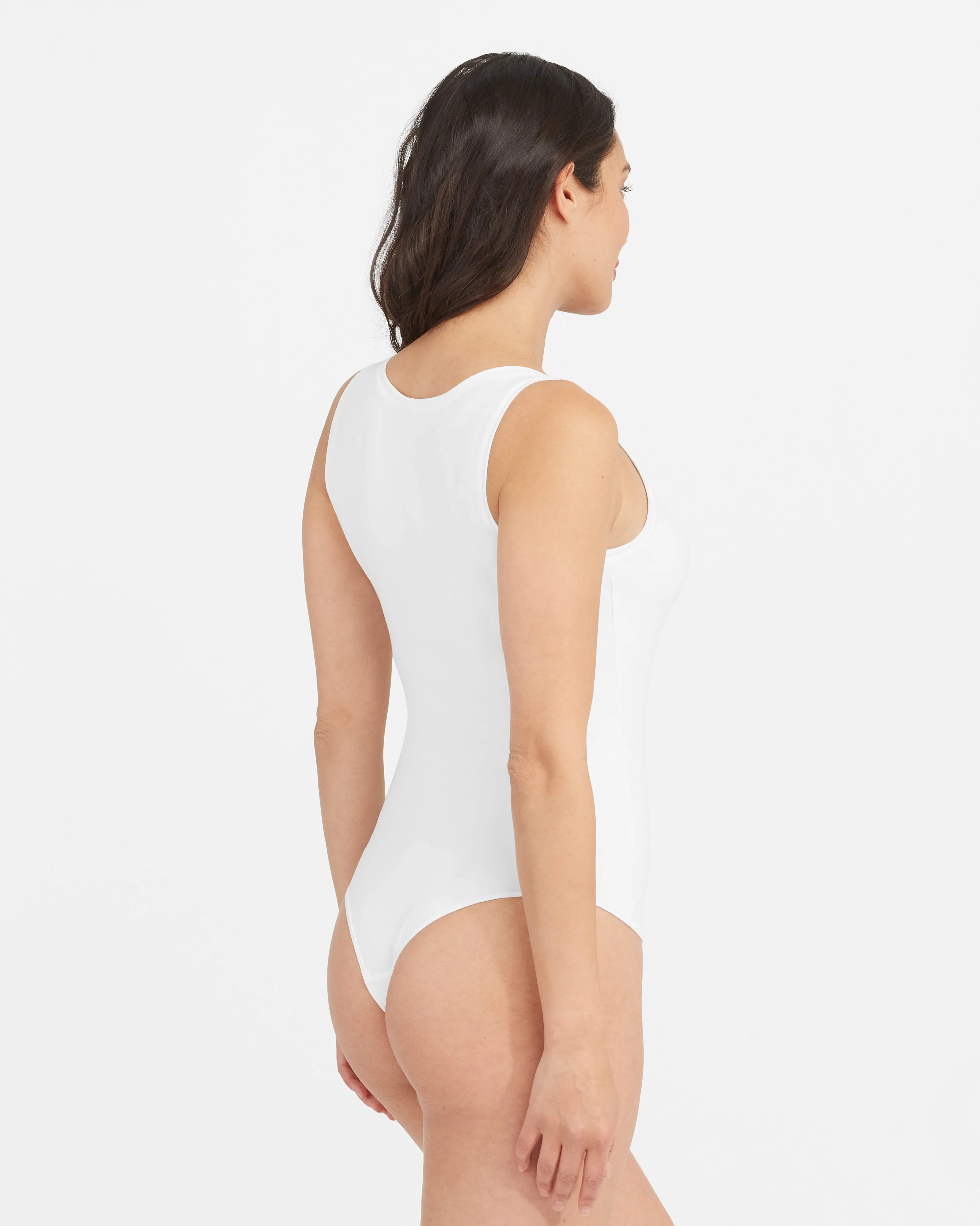 Suit Yourself Scoop Neck Tank Bodysuit