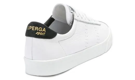 Superga Clubs Comfleasueu White Black