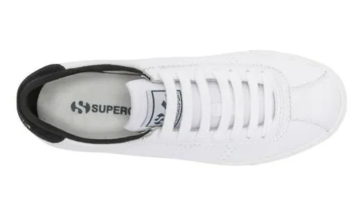 Superga Clubs Comfleasueu White Black