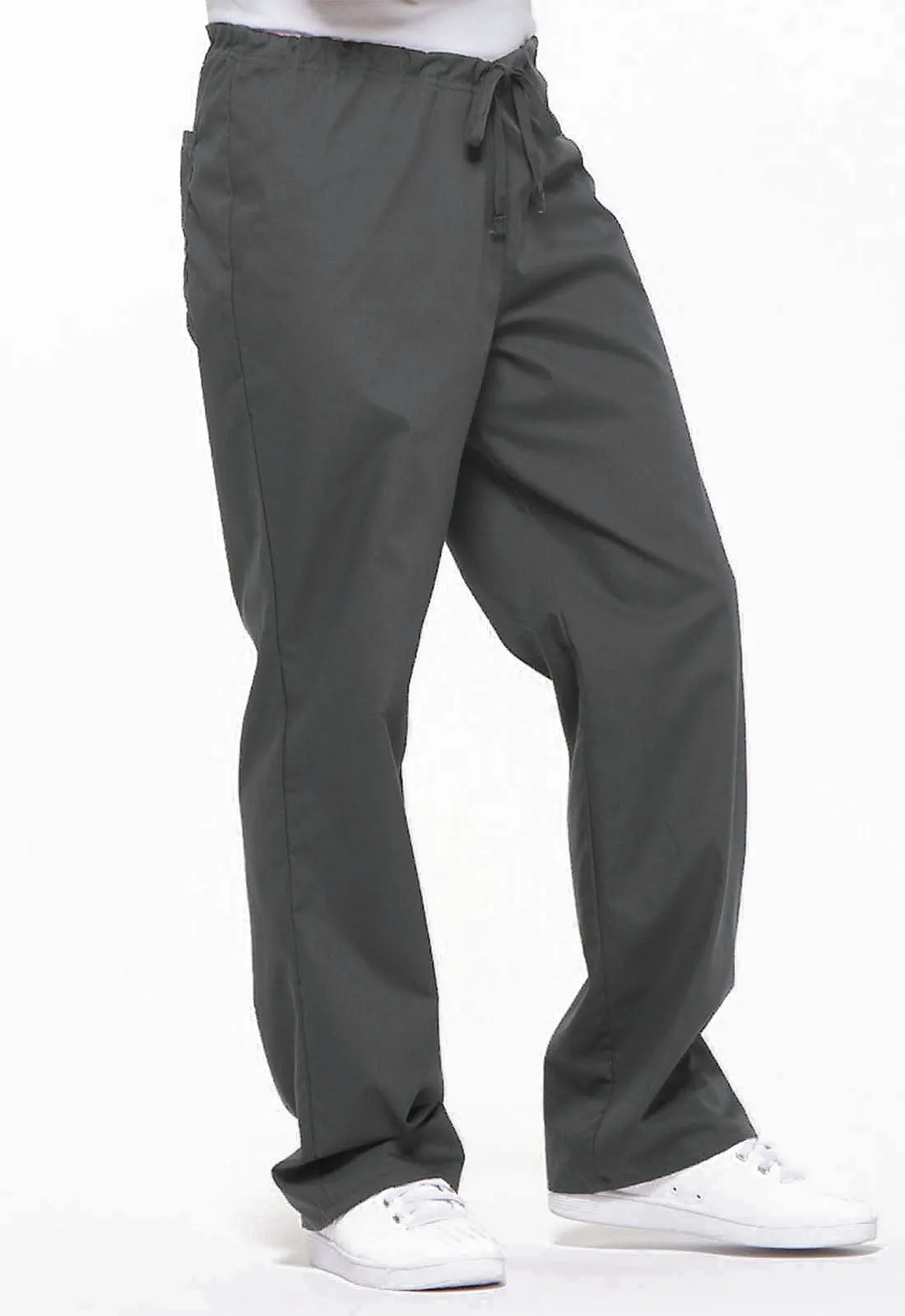 Tend Dickies EDS Signature SHORT Unisex Drawstring Scrub Pant Pewter - Inseam 28.5" (72 cm) TD-83006SPTWZ