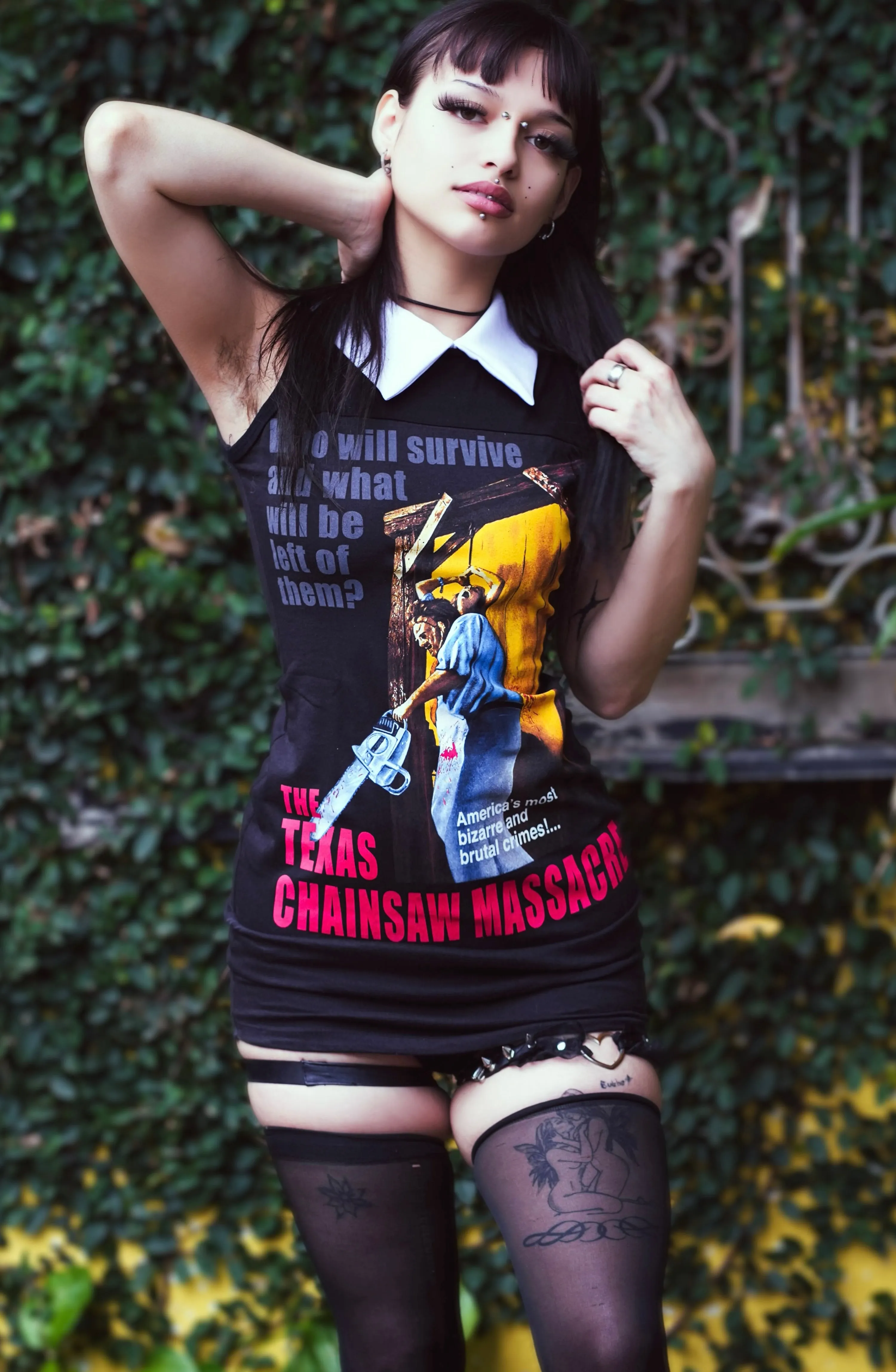 Texas Chainsaw Massacre Collar Dress
