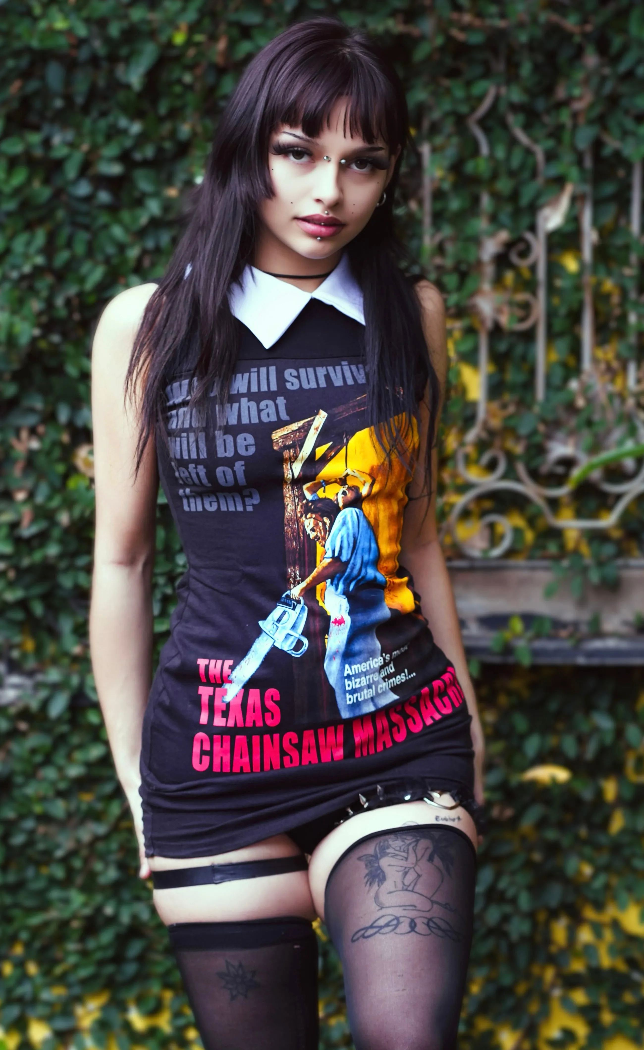 Texas Chainsaw Massacre Collar Dress