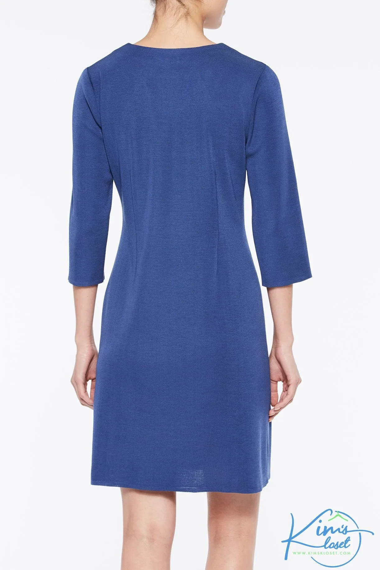 Textured Panel Knit Dress