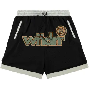 WNDRR Offcut Court Short - Black / Green