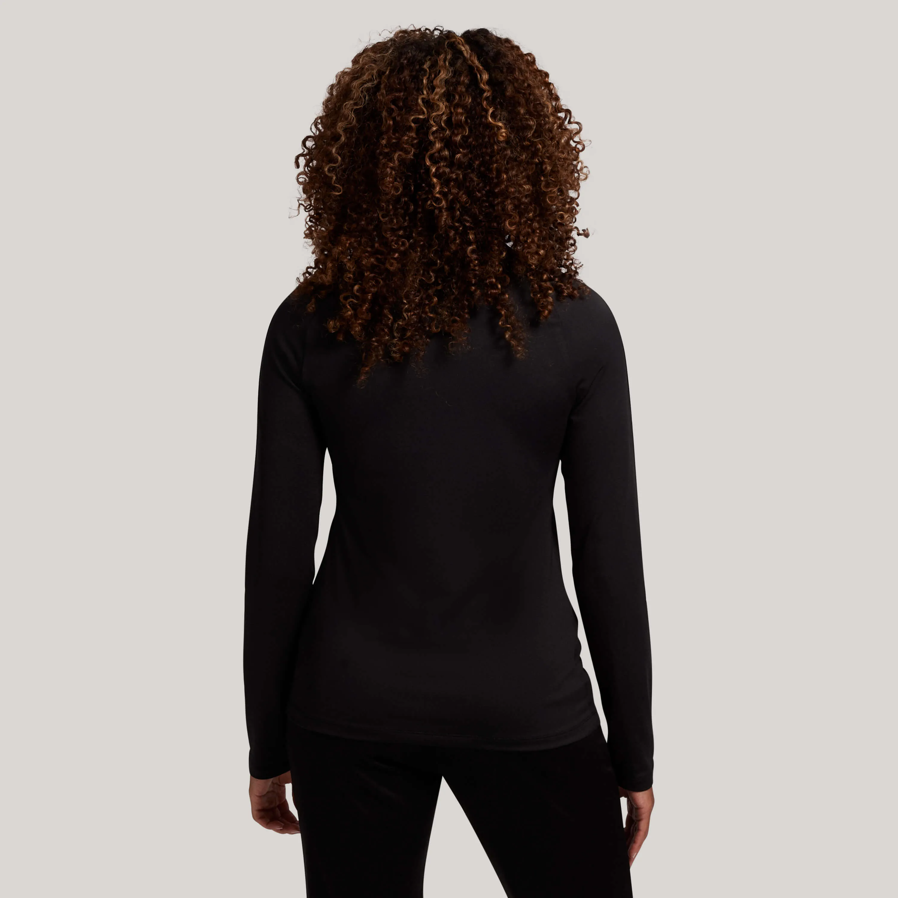 Women's Black Multi Sport Half Zip Pullover